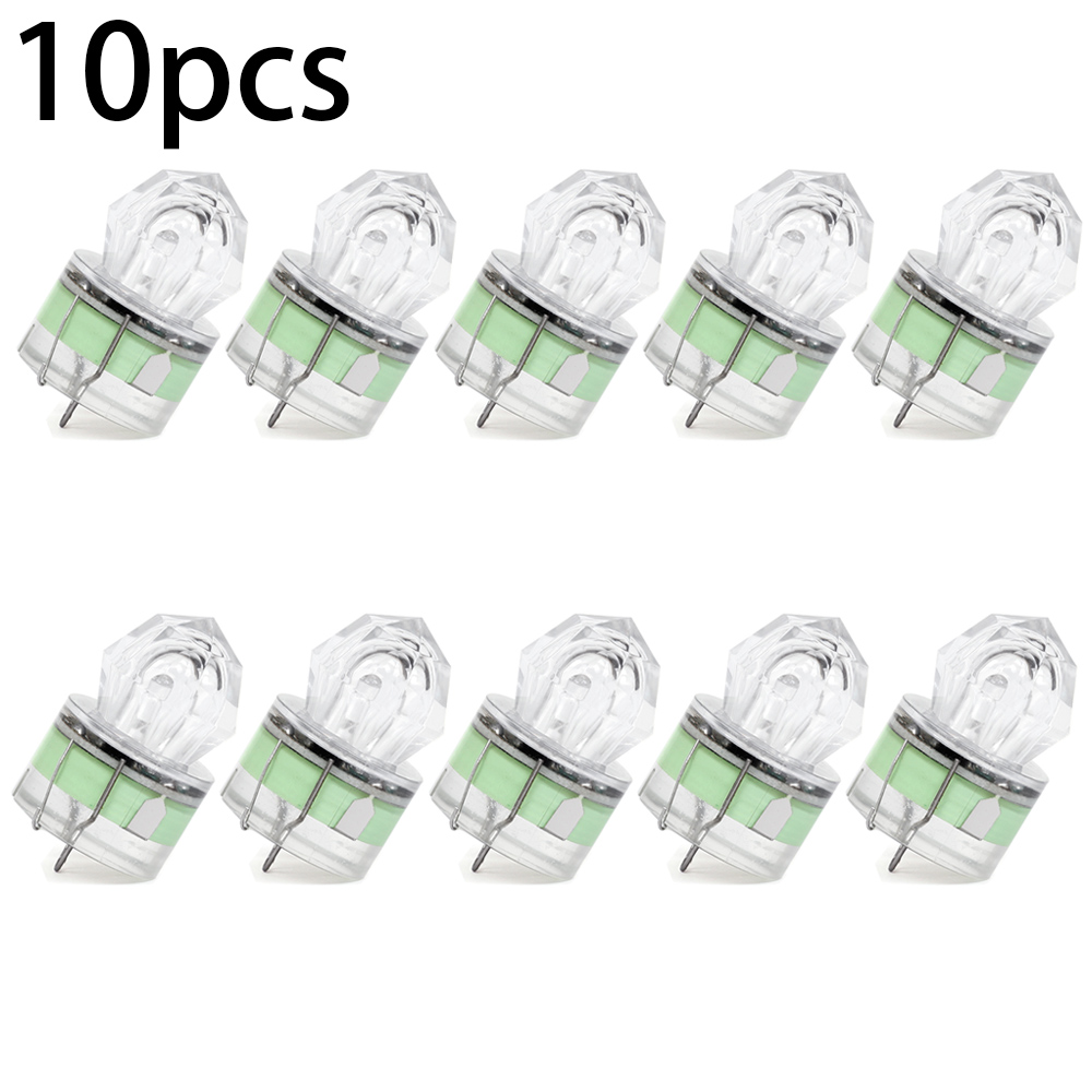 Fishing Equipment In English - 10 Pieces/Pack LED Deep-Sea Lure Lights,