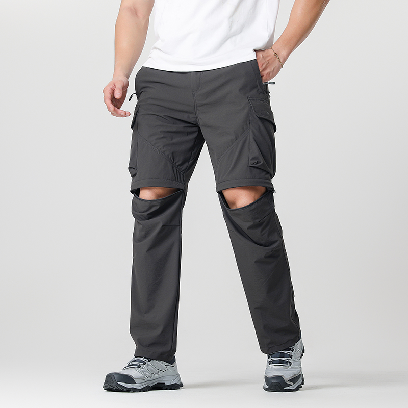 Fishing Gear - Men's Cargo Hiking Convertible Pants, Waterproof,
