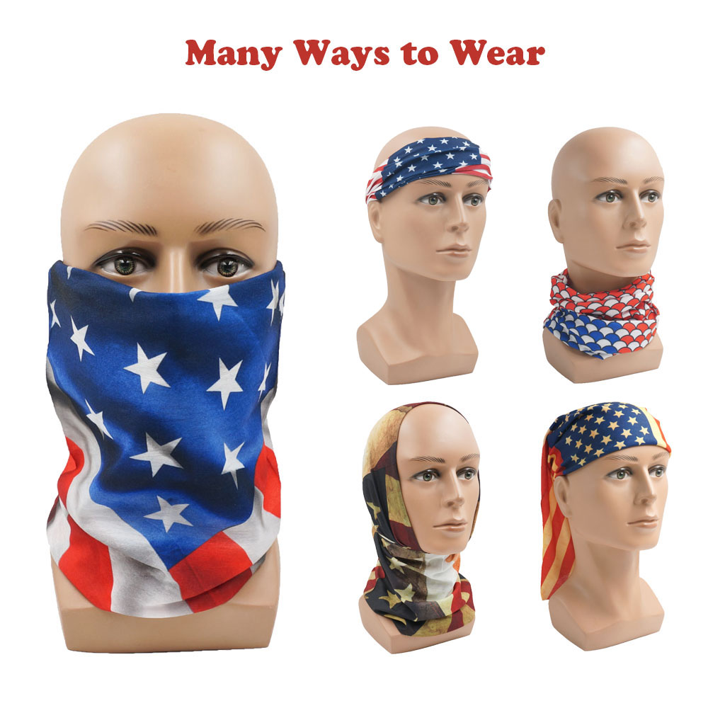 USA Flag Pattern Sun Protectiv - Fishing Gear ulasan dan harga