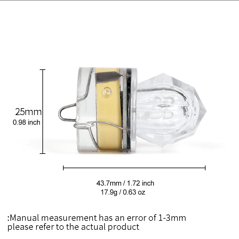10 Pieces/Pack LED Deep-Sea Lu - Fishing Equipment In English ulasan dan harga