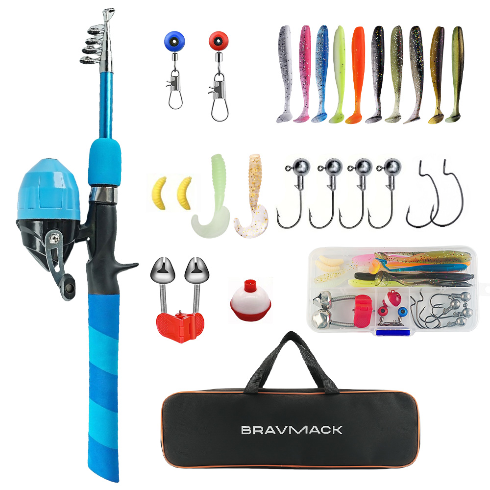 1.5m Children Fishing set Tele - Fishing Equipment Online ulasan dan harga