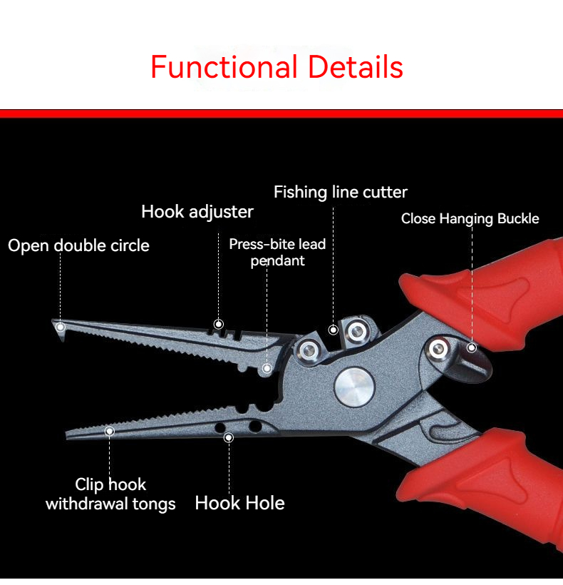 High-Precision Luya Pliers Mul - Fishing Equipment Pictures ulasan dan harga