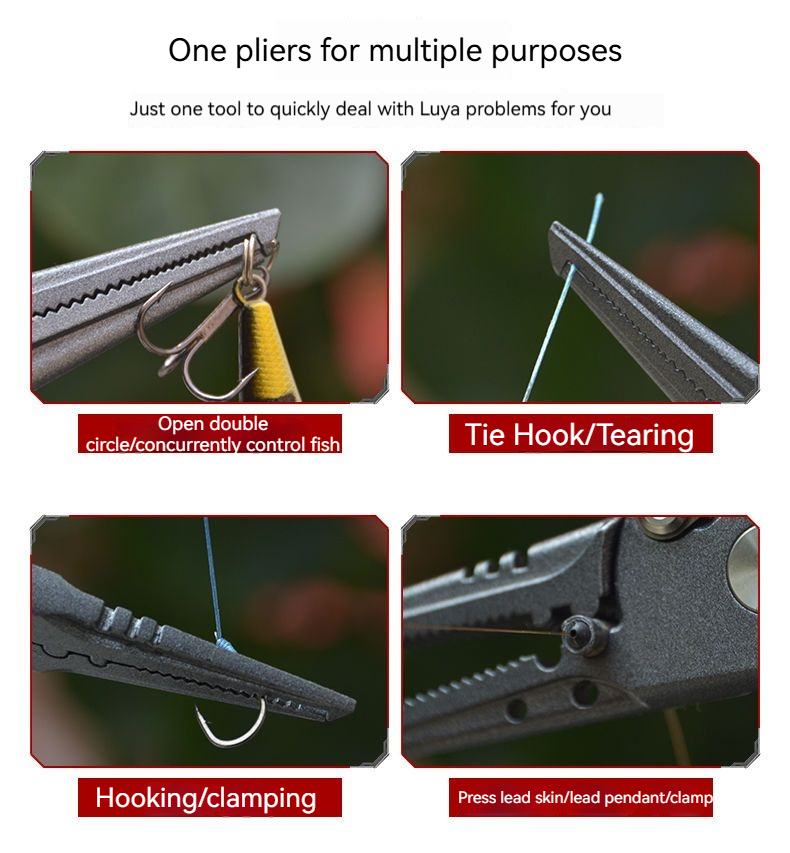 High-Precision Luya Pliers Mul - Fishing Equipment Pictures ulasan dan harga