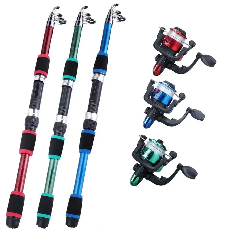 Fishing Pole Set Full Kits Wit - Fishing Equipment Online ulasan dan harga