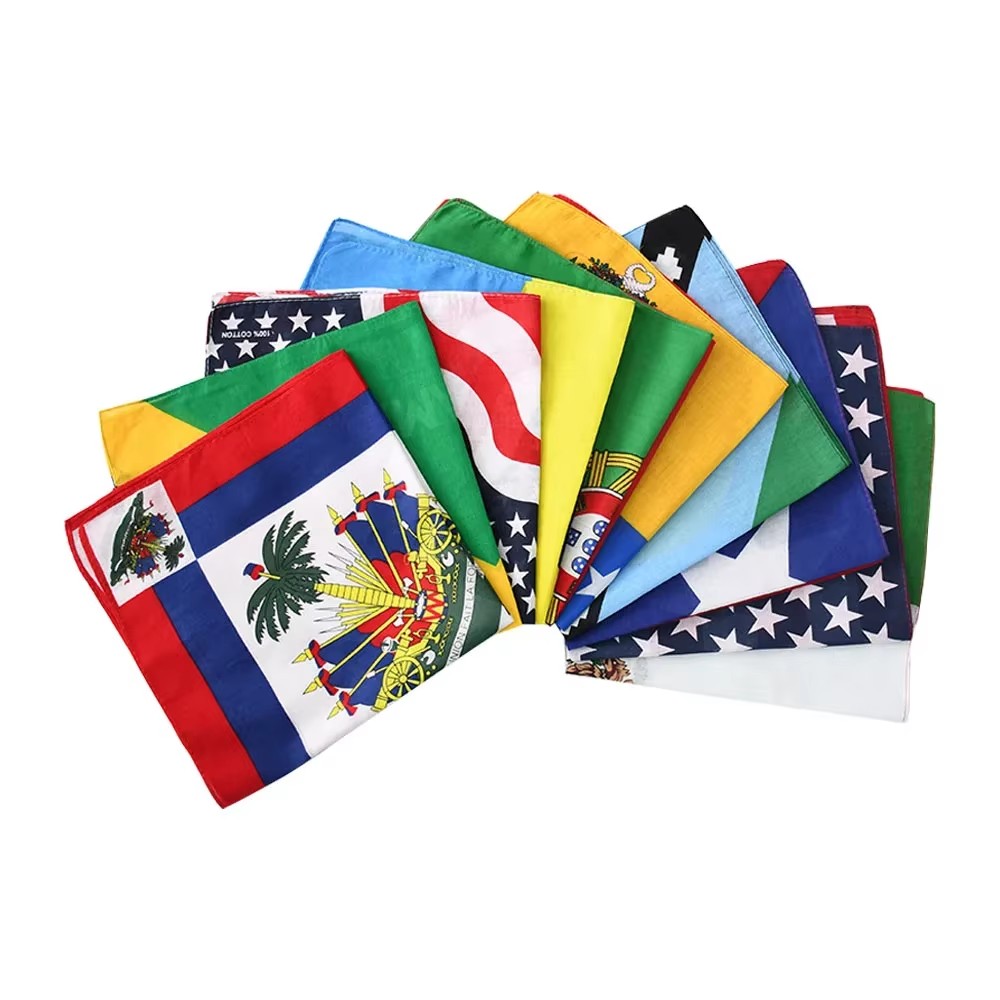 100% Cotton Haitian Flag Punk  - Fishing Gear ulasan dan harga