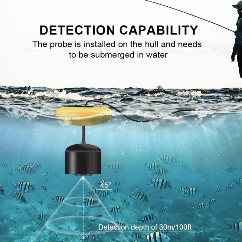 Sonar Fish Detector Lightweigh - Fishing Equipment In English ulasan dan harga