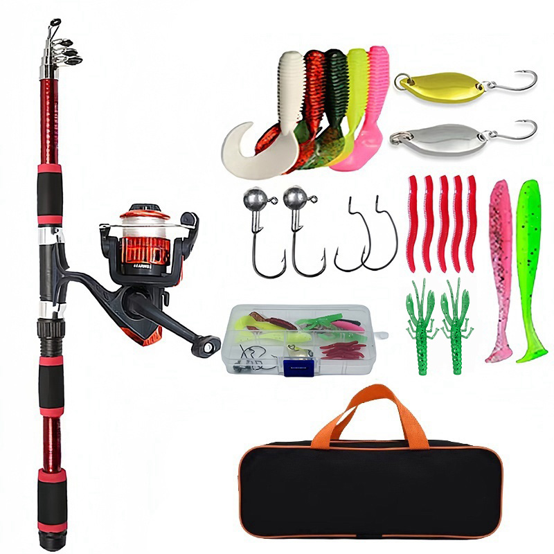 Fishing Pole Set Full Kits Wit - Fishing Equipment Online ulasan dan harga