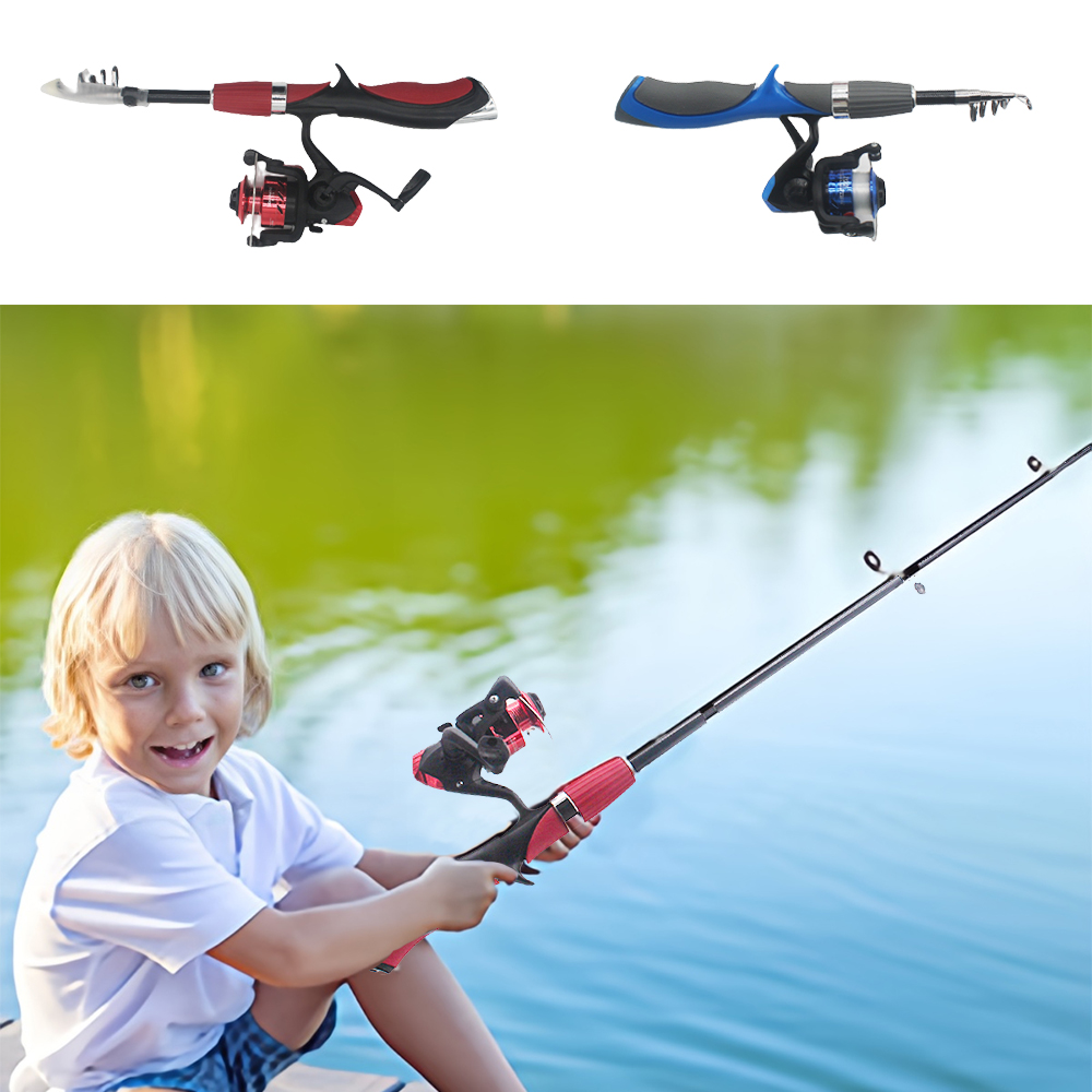 Kids Fishing Pole Set Fishing  - Fishing Equipment Online ulasan dan harga